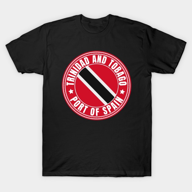 Port Of Spain T-Shirt by footballomatic